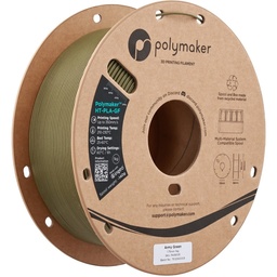 [PA18005] Polymaker HT-PLA-GF 1.75mm - 1kg Army Green