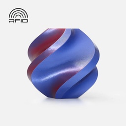 [A05-T2-1.75-1000-SPL] Bambu Lab PLA Silk - 1.75mm - 1 kg - Midnight Blaze (Blue-Red)